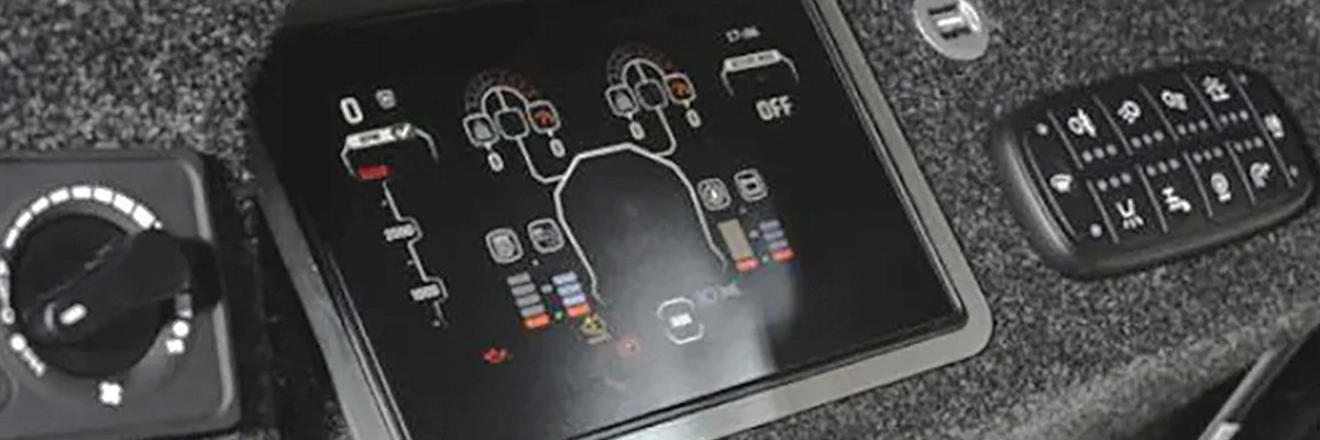 3D70 CAN Bus Display in Cabin