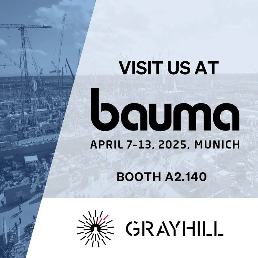 Join us at bauma 2025 in Munich!