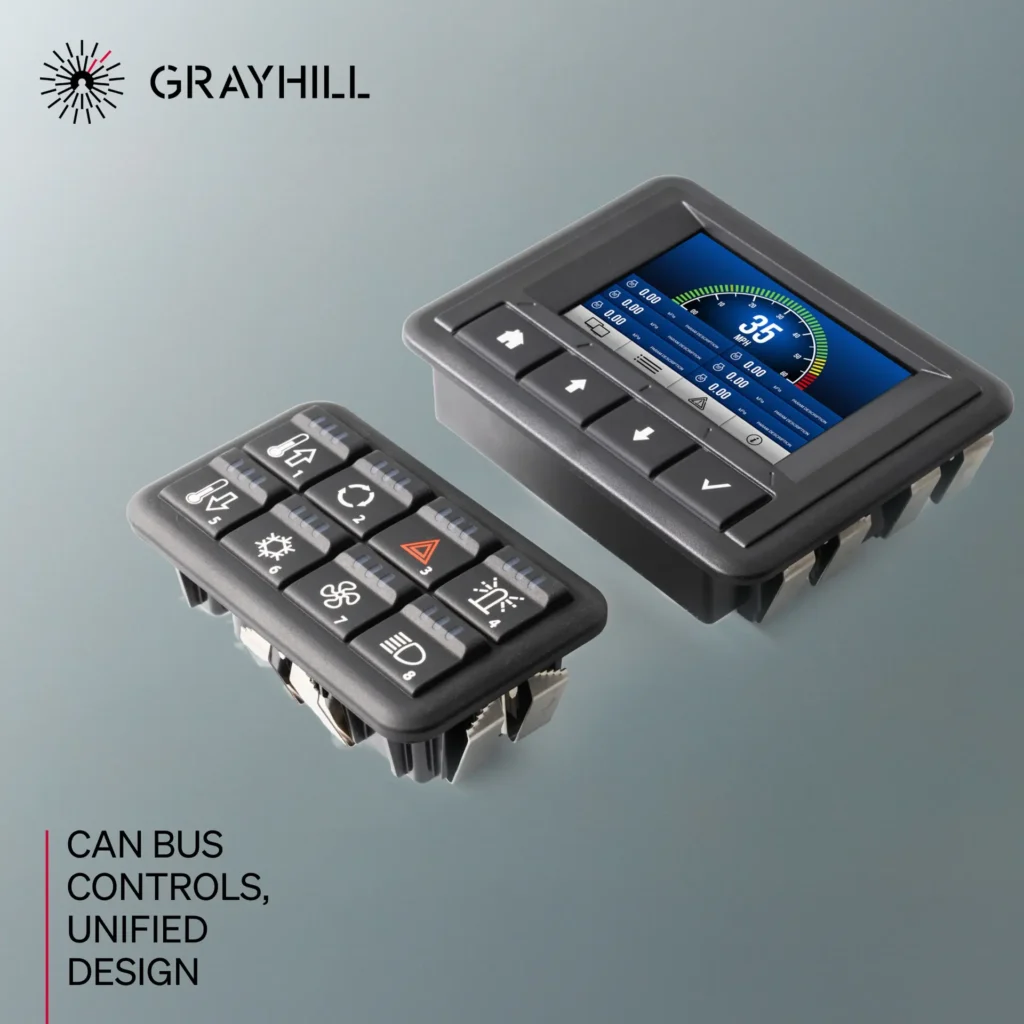 Grayhill’s Can Bus Controls Share a Unified Design