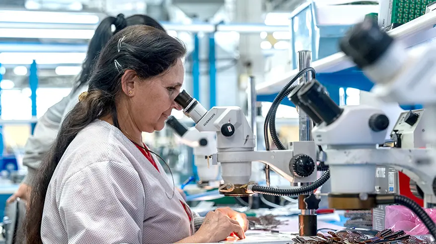 grayhill manufacturing associate and microscope