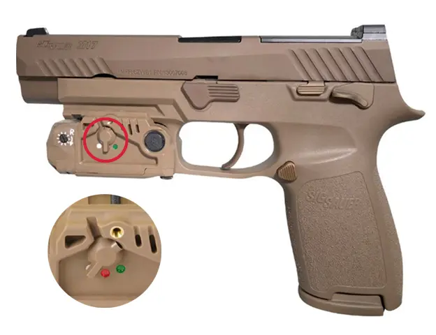 pistol enhancer control