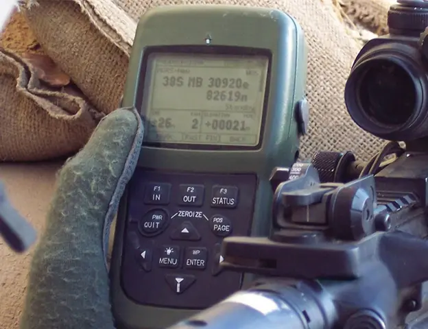 soldier handheld GPS