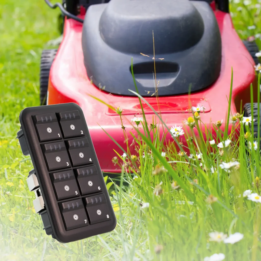 Product Spotlight: CAN Bus Keypads in Robotic Turf Mowers