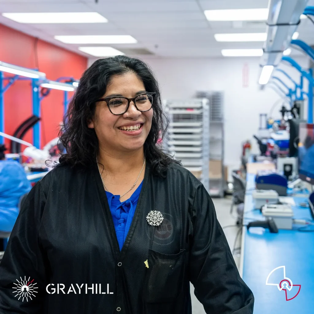 People of Grayhill: Marcy Gutierrez, Production Leader