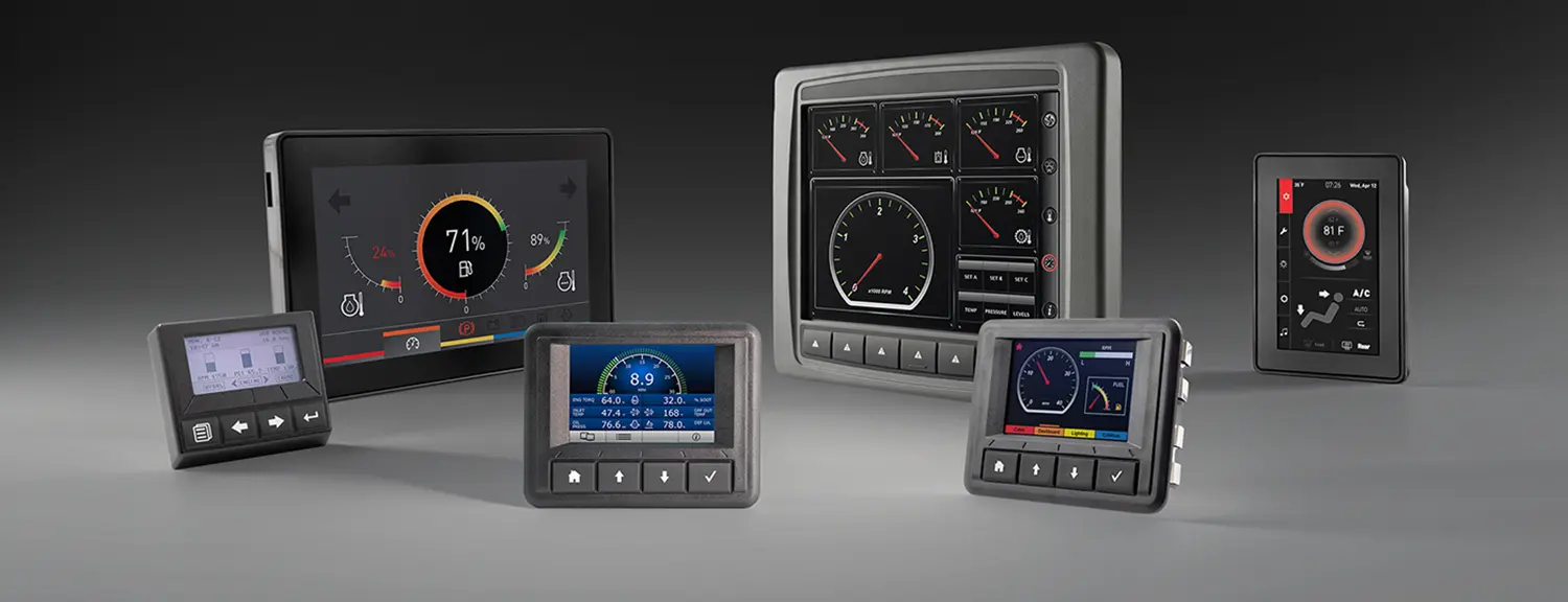 Grayhill's Range of CAN Bus Displays