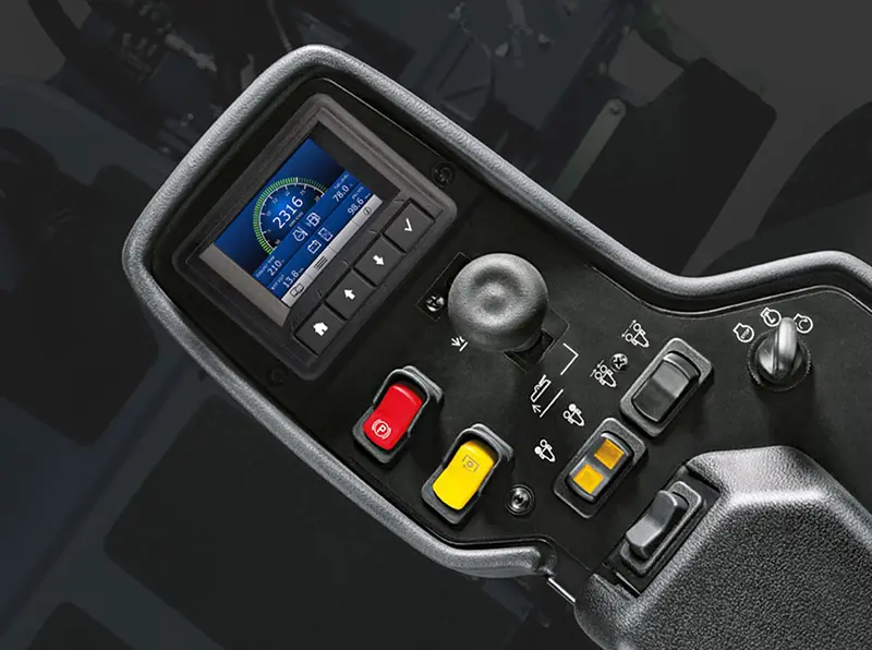 EngineView 35 Gauge Screen in Turf Mower