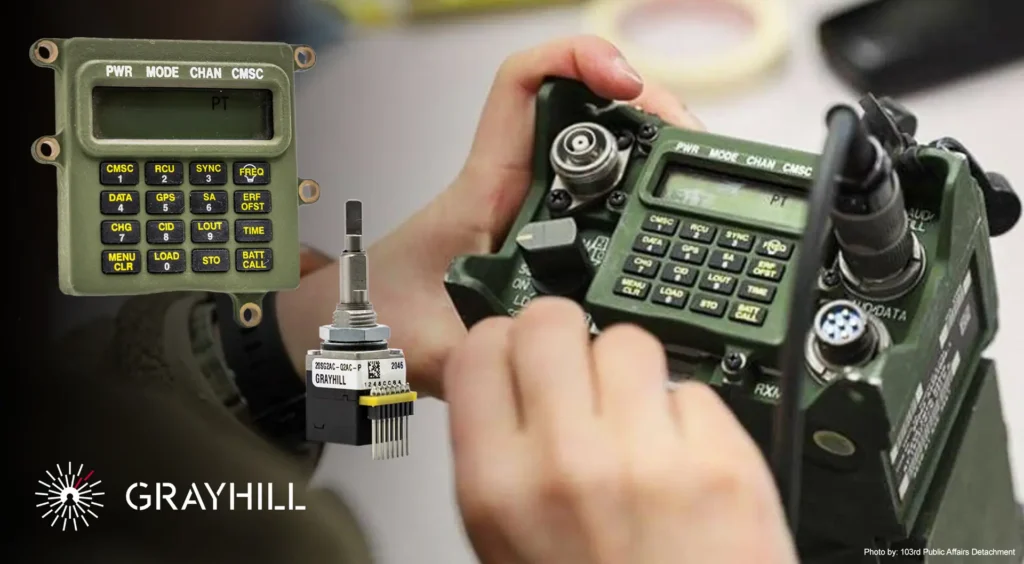 Product Spotlight: Keypads and Mechanical Encoders in Military