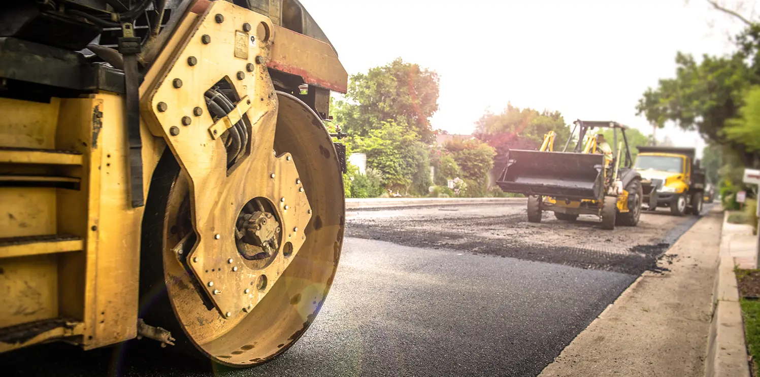 road paving