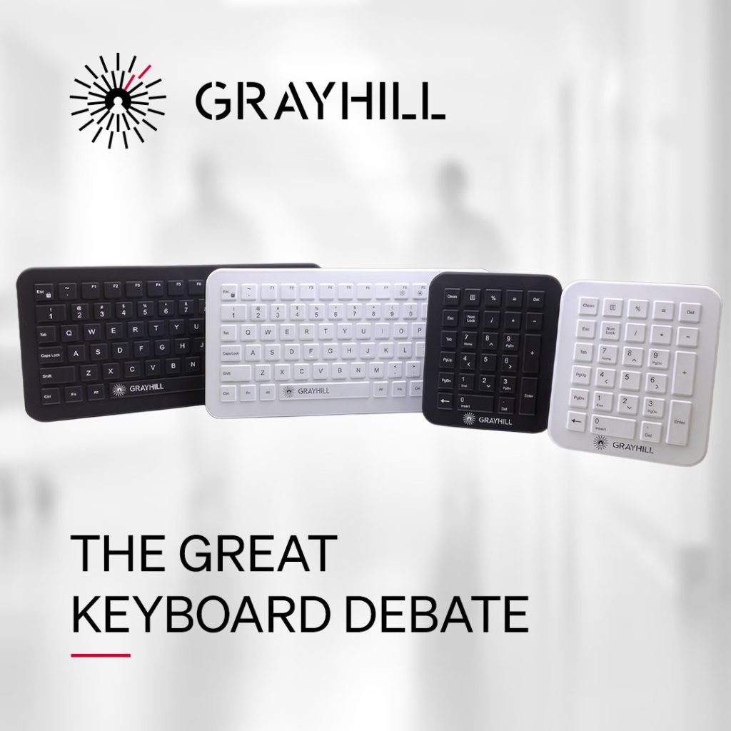 The Great Keyboard Debate: 4 Features Fueling OEM Medical Device Design